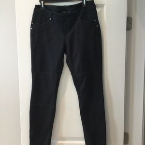 Athleta Bettina Fleece pants Size Large Black